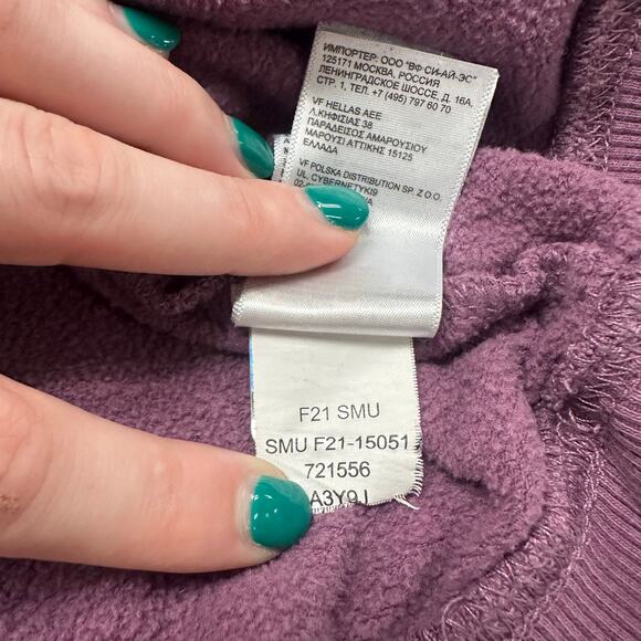 The‎ North Face Never Stop Exploring Purple Mens S Pullover Hoodie Sweatshirt - Picture 6 of 11